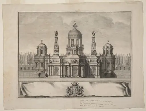 Sepulcher for the Kings of France, by Giuseppe Vasi