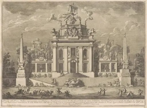 The Prima Macchina for the Chinea of 1769: A "Deliziosa", by Giuseppe Vasi