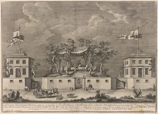 The Seconda Macchina for the Chinea of 1759: A "Deliziosa" with a Bacchanal, by Giuseppe Vasi