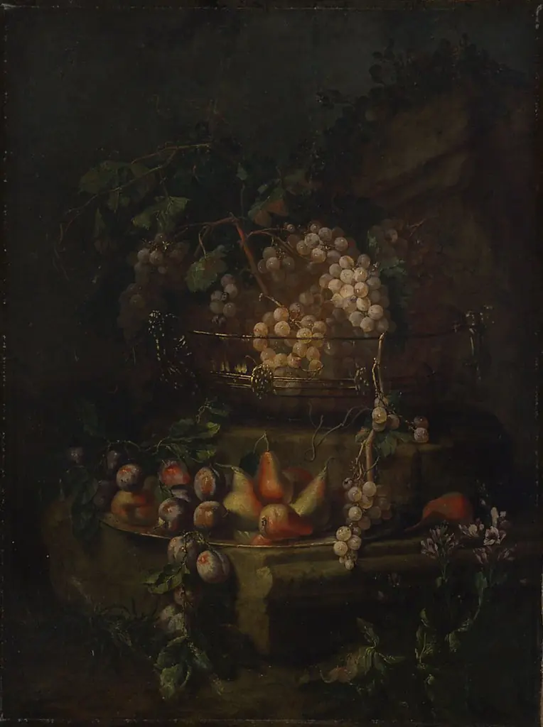 Still life with Fruit, by Giuseppe Vincenzino