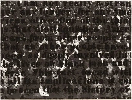 Untitled, by Glenn Ligon