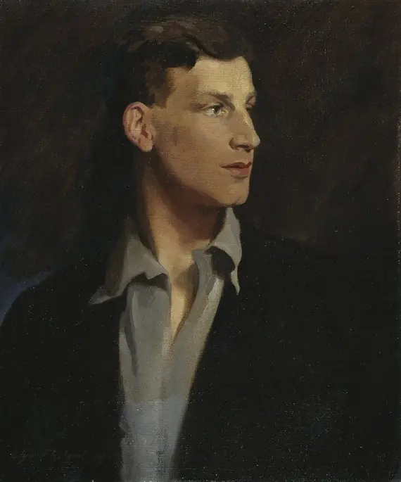 Siegfried Sassoon, by Glyn Warren Philpot