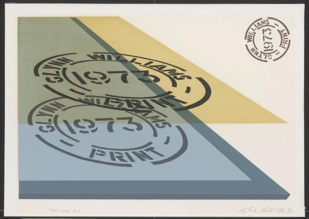 Print No.2, by Glynn Williams, 1973