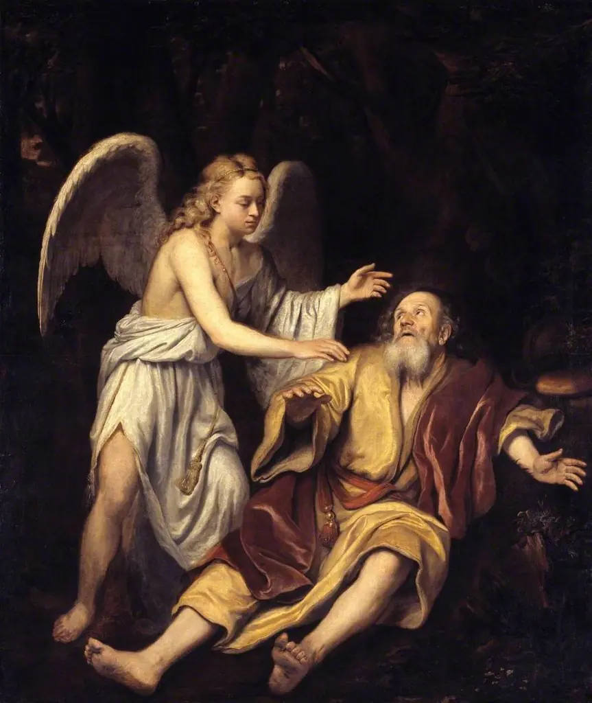 Elijah and the Angel, by Godfrey Kneller