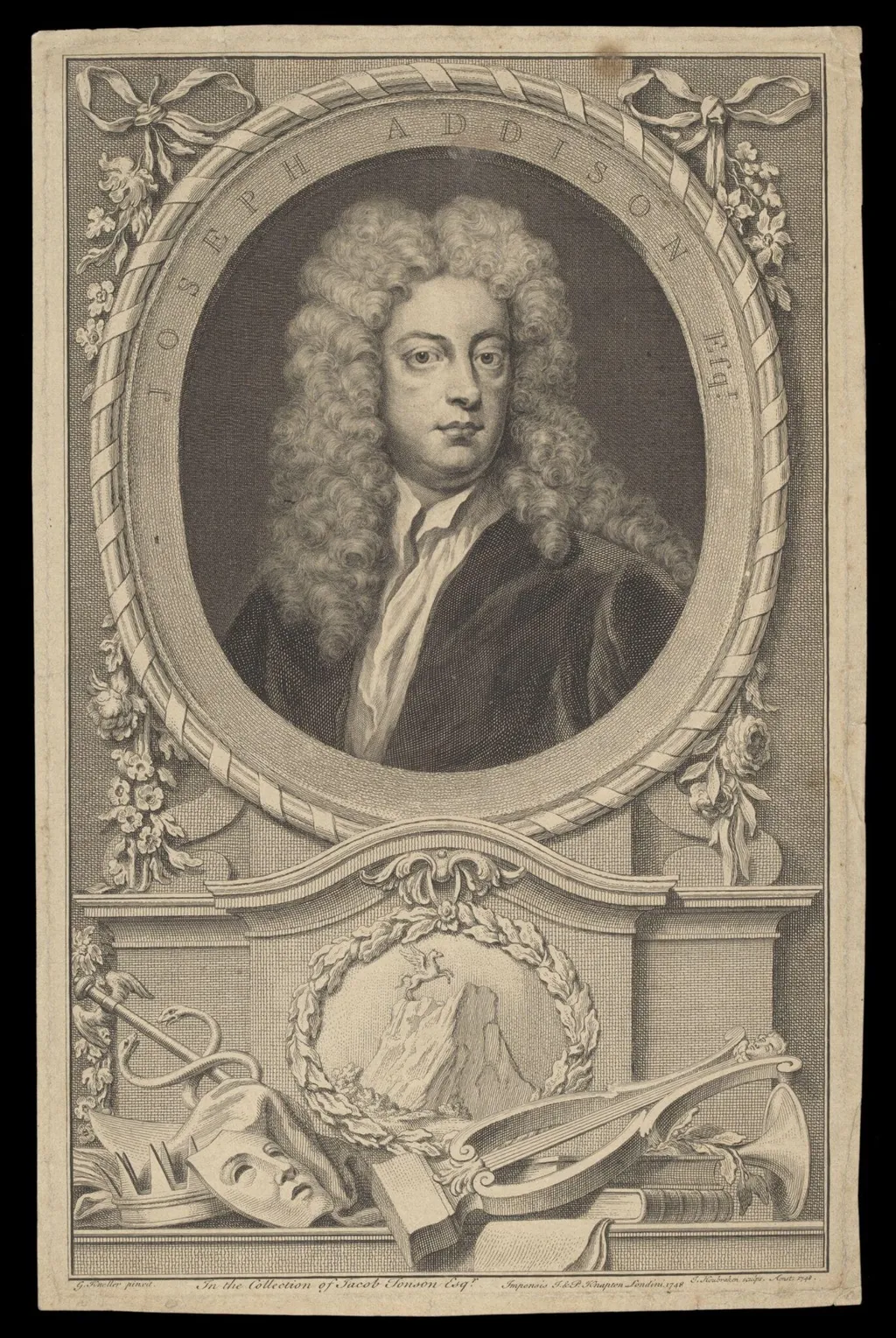 H Beard Print Collection, by Godfrey Kneller