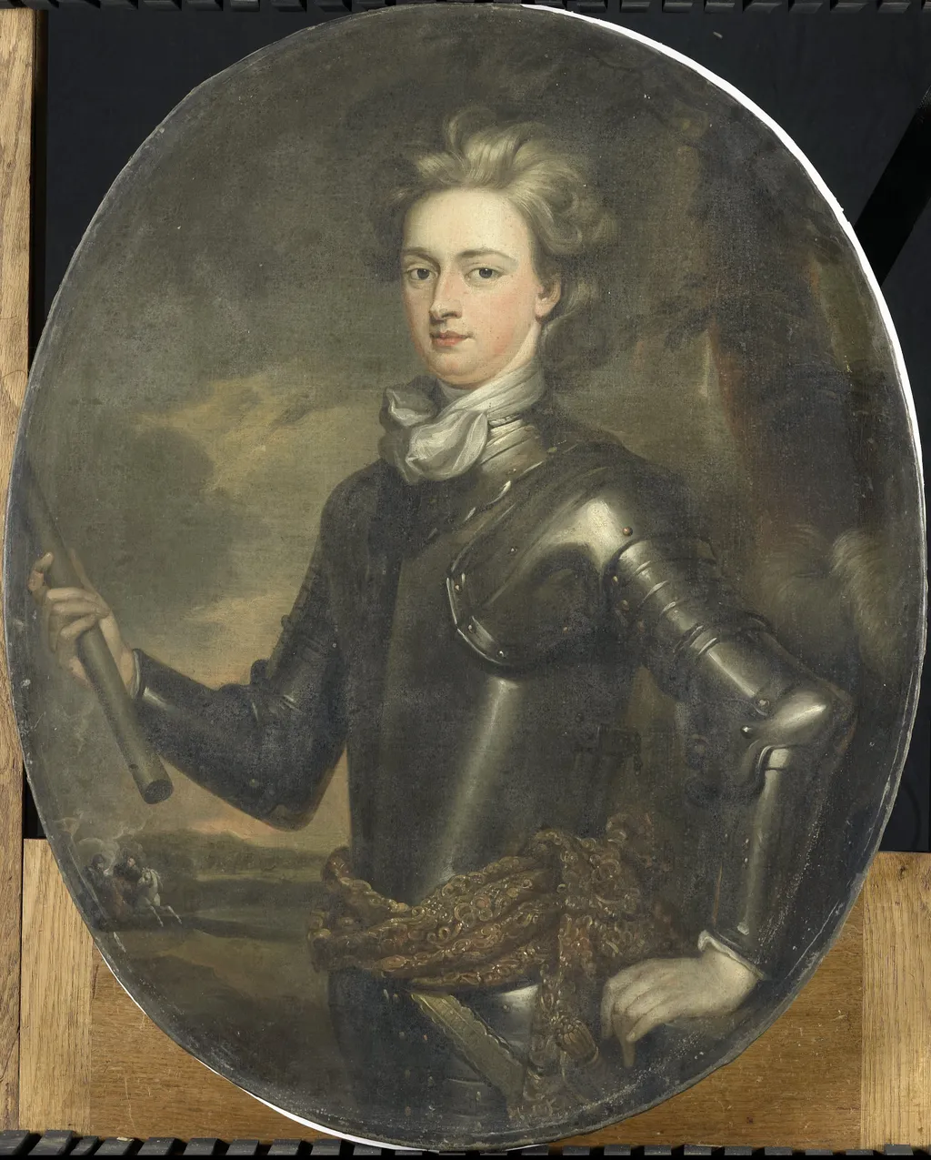 Portrait of the first Earl of Albemarle, by Godfrey Kneller, oil, 1699