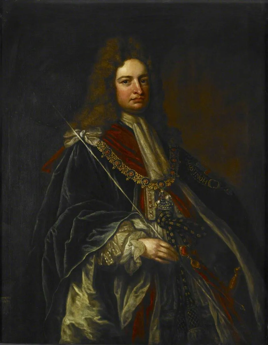 Robert Harley (1661–1724), 1st Earl of Oxford and Mortimer, by Godfrey Kneller, oil, 1712