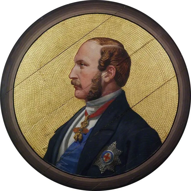 Prince Albert (1819–1861) (design for a mosaic in the Victoria and Albert Museum), by Godfrey Sykes