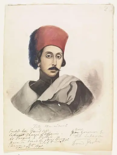 Garabed Artin Davoud Oghlou Ci-devant Chargé daffaires de Turquie à Berlin, by Godfrey Thomas Vigne