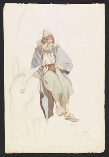 Haji Sh.  El Arishi [?], by Godfrey Thomas Vigne
