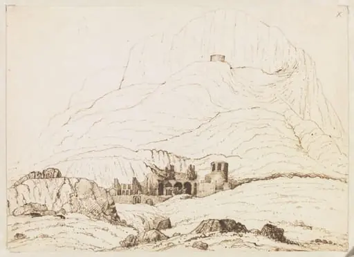 St. Sophia - near Djulfa - Ispahan, by Godfrey Thomas Vigne