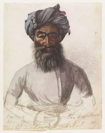 The Kuzzelbash of Kabul, by Godfrey Thomas Vigne