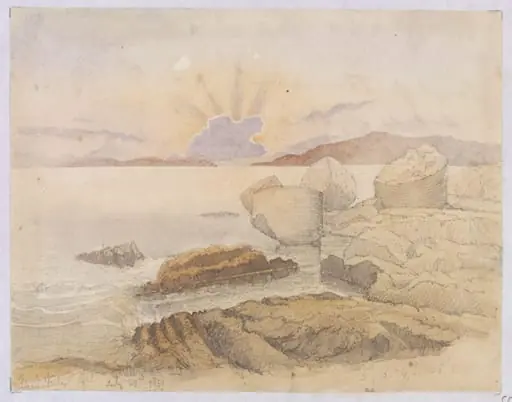 Tomb of Themistocles, by Godfrey Thomas Vigne