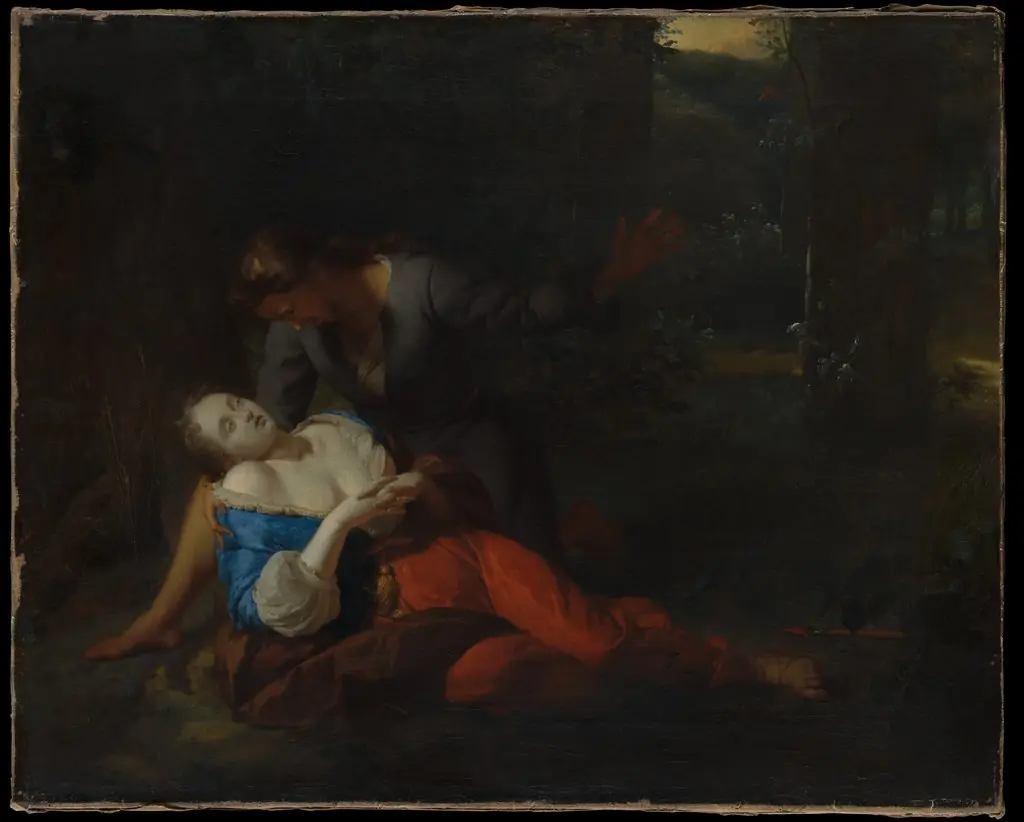 Cephalus and Procris, by Godfried Schalcken