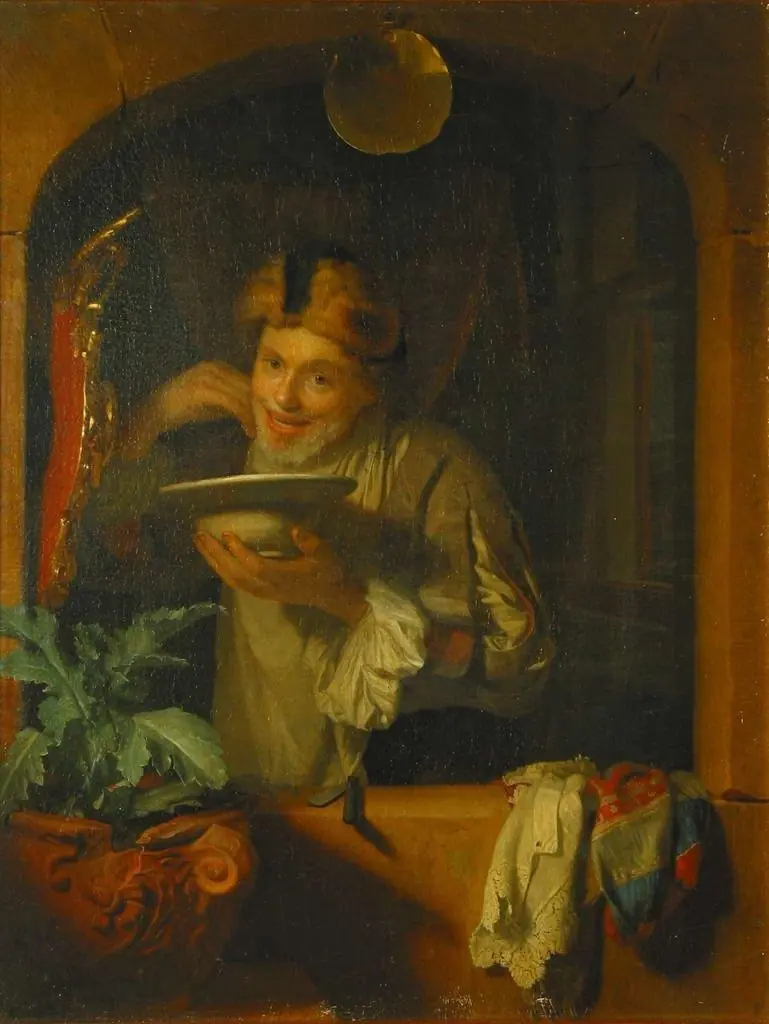Domestic Shaving, by Godfried Schalcken