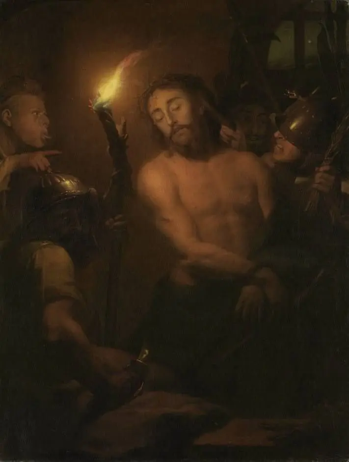 Mocking of Christ, by Godfried Schalcken