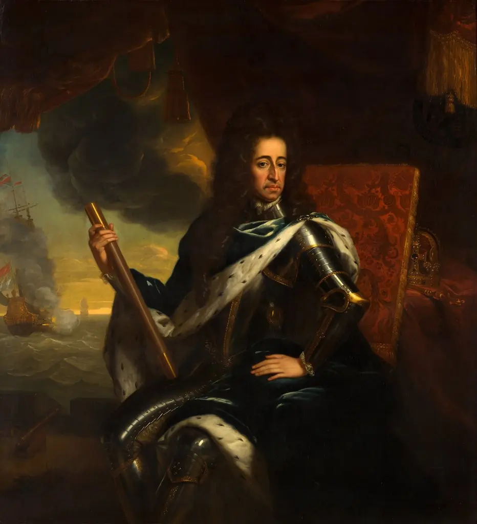 Portrait of Stadholder-King William III (1650- 1702), by Godfried Schalcken