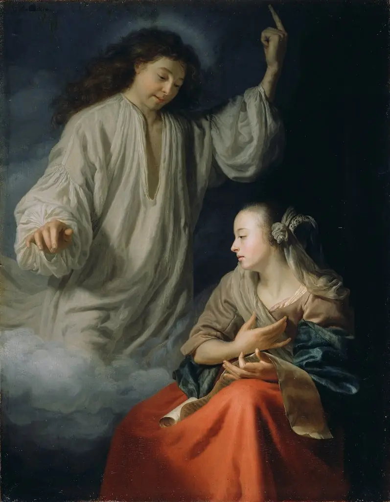 The Annunciation, by Godfried Schalcken