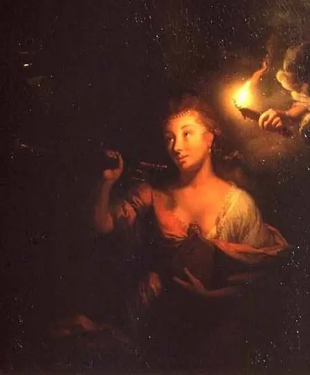 The Muse Clio, by Godfried Schalcken