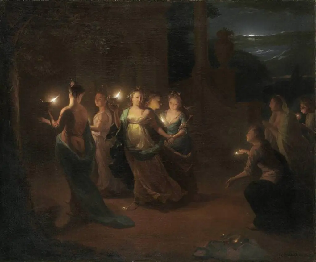 The Wise and Foolish Virgins, by Godfried Schalcken