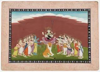 Gods Appeal to Durga for Help