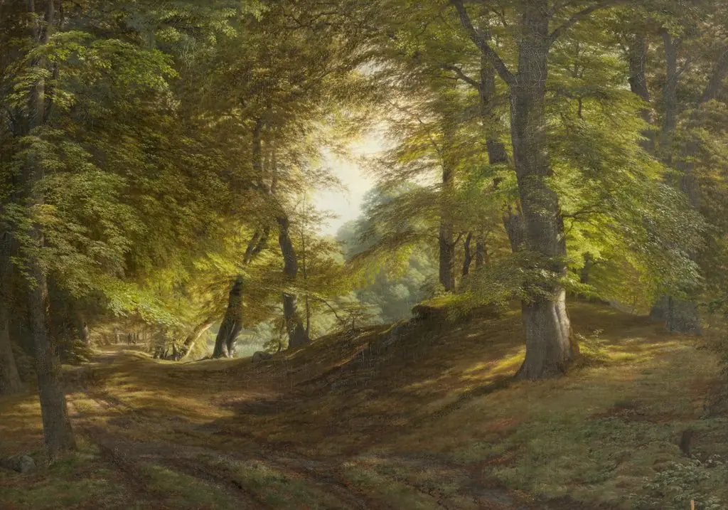 A Wood near Frederiksborg Castle, by Godtfred Rump