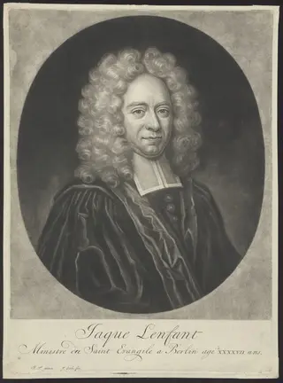 Portrait of Jaque Lenfant, minister in Berlin