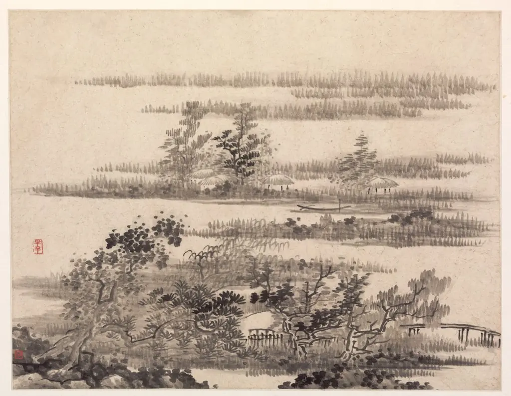 Summer in the Water Country, by Gong Xian