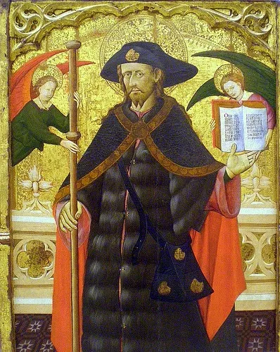 Saint James the Greater, by Gonzalo Pérez, unspecified, 1423