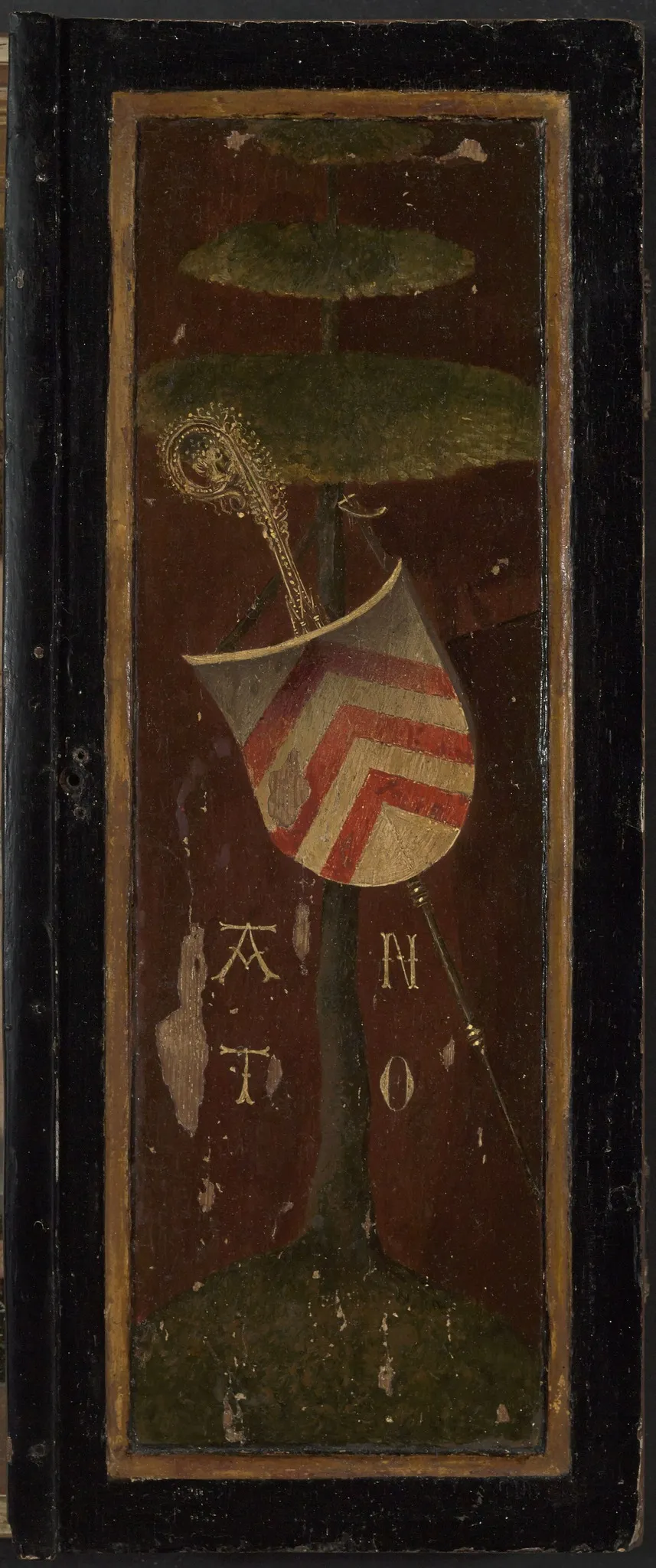 Blazon of Antonius Tsgrooten, by Goswin van der Weyden, oil, 1507