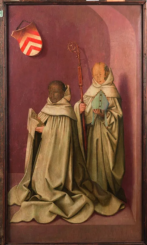 Two male saints, by Goswin van der Weyden, unspecified, 1504