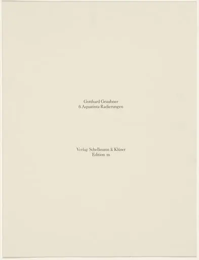 Untitled, by Gotthard Graubner