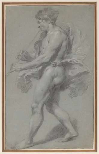 Study of a Man Playing a Pipe, by Govaert Flinck
