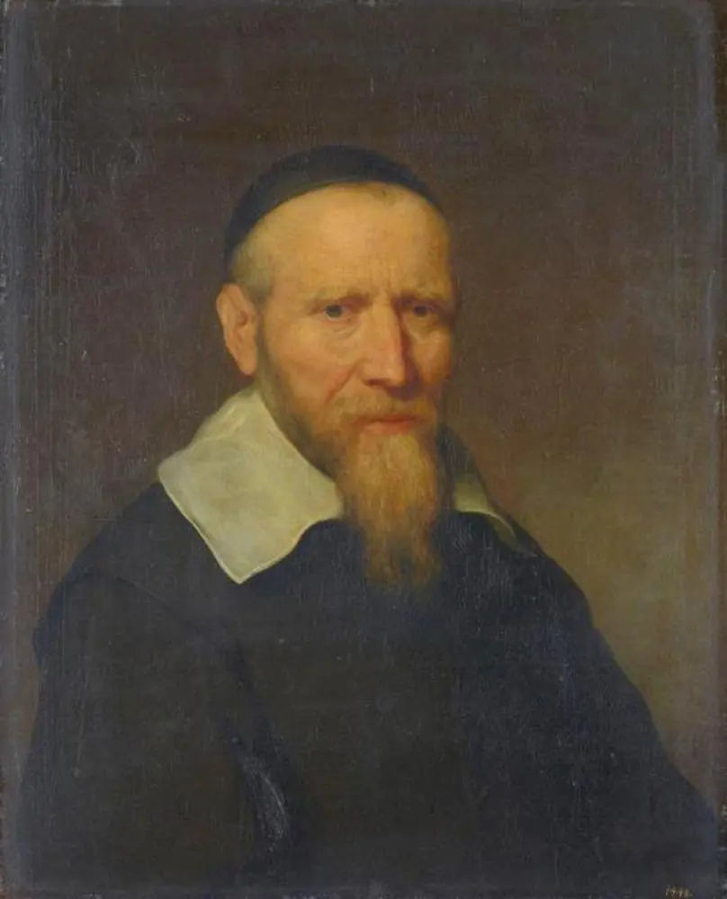 Portrait of an unknown old man, by Govert Flinck