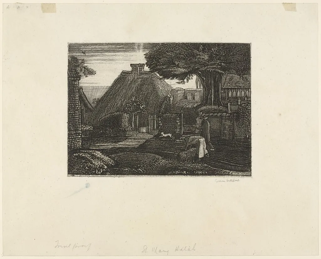Untitled, by Graham Sutherland, ink, 1926