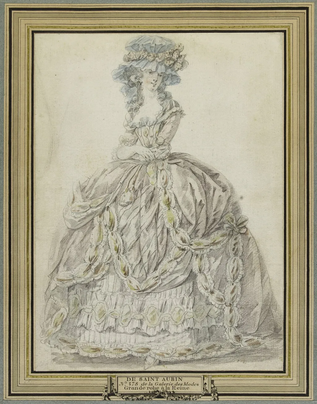Grande robe à la reine