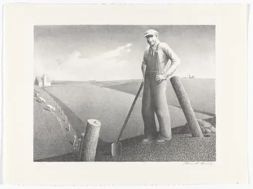 Untitled, by Grant Wood