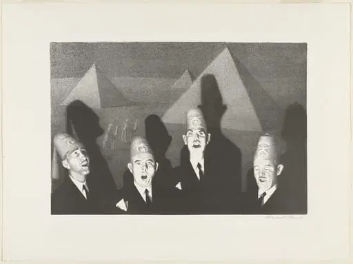 Untitled, by Grant Wood