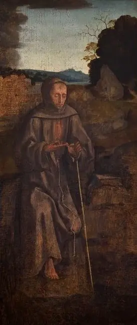 Saint Anthony - Cook Triptych, by Grão Vasco