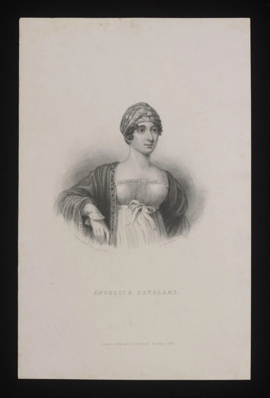H Beard Print Collection, by Greatbatch, 1838