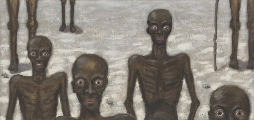 Untitled, by Grégoire Müller, oil, 1987