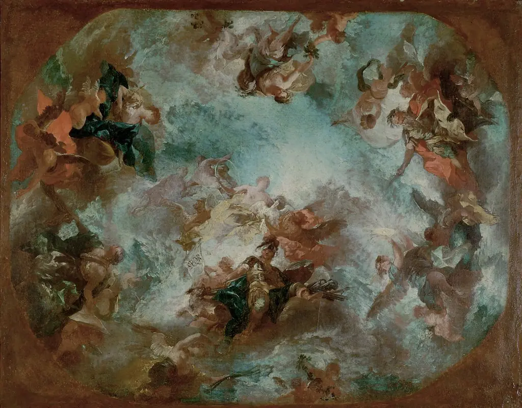 Verherrlichung des Hauses Österreich, by Gregorio Guglielmi