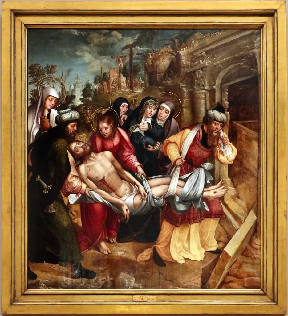 Enterro de Cristo, by Gregório Lopes