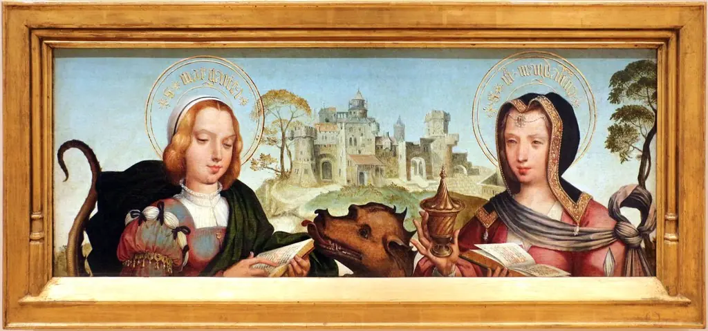 Santa Margarida e Santa Maria Madalena, by Gregório Lopes