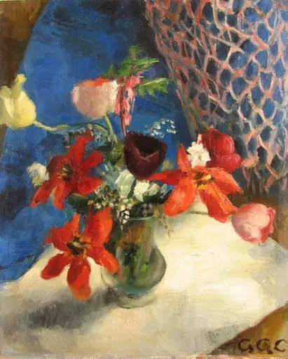Vas cu flori, by Grete Csáki-Kopony