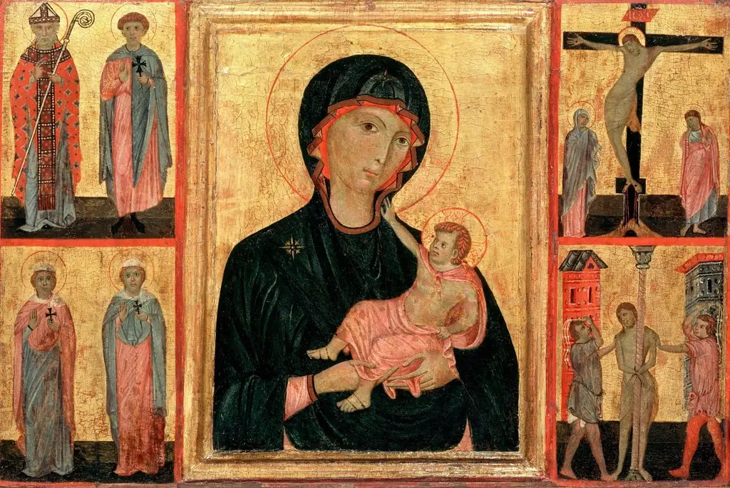 Triptychon (Flügel fest), by Grifo di Tancredi