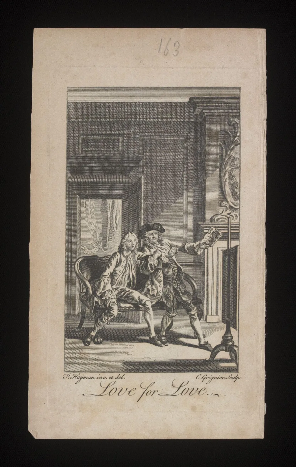 Love for Love, by Grignion, 1750