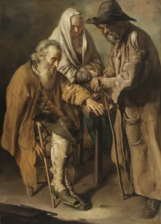 Group of Beggars, by Giacomo Ceruti