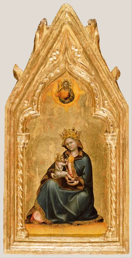 Madonna of Humility, by Guariento di Arpo