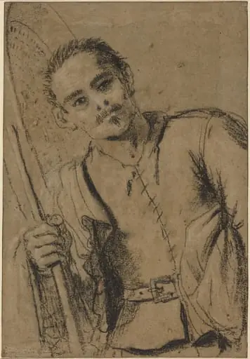 A Grain Merchant, by Guercino